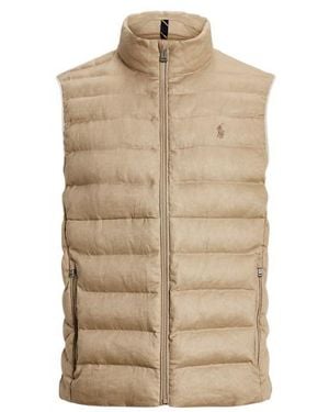 Polo Ralph Lauren The Colden Linen Gilet - Natural