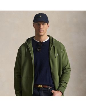 Polo Ralph Lauren Double-Knit Full-Zip Hoodie - Green