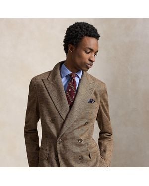Polo Ralph Lauren Polo Soft Modern Fit Plaid Blazer - Brown