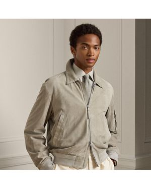 Ralph Lauren Ralph Lauren Suede Jacket - Brown