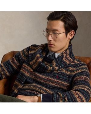 Polo Ralph Lauren Fair Isle Wool Jumper - Black