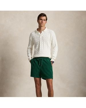 Polo Ralph Lauren 15 Cm Polo Prepster Corduroy Shorts - Green