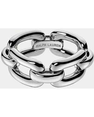 Ralph Lauren Ring Aus Sterlingsilber - Weiß