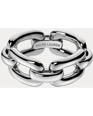 Ralph Lauren Sterling Ring - White