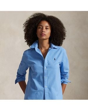 Polo Ralph Lauren Classic Fit Cotton Oxford Shirt - Blue