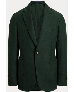 Ralph Lauren Handgeschneidertes Leinensakko Hadley - Grün