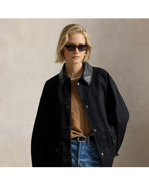 Polo Ralph Lauren Cotton Twill Barn Jacket - Black
