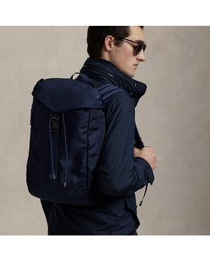 Ralph Lauren Tonal Logo Backpack - Blue