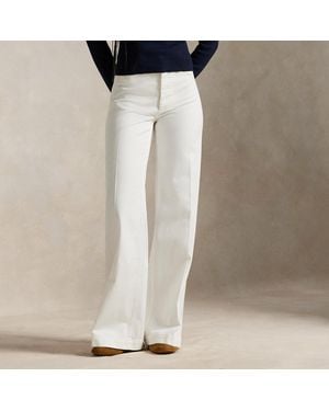 Polo Ralph Lauren Beaton Stretch-Cotton Trousers - White