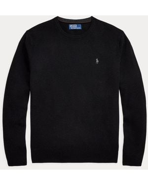 Polo Ralph Lauren Wool Crewneck Jumper - Black