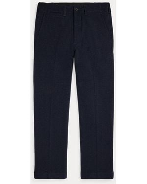 RRL Striped Wool-blend Officer's Trouser - Blue