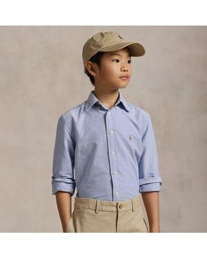 Polo Ralph Lauren Ralph Lauren Boy's The Iconic Oxford Shirt - Blue
