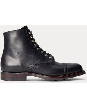 RRL Leather Boot - Brown