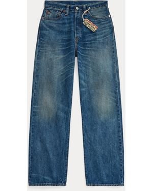 RRL Jeans Drayton High Boy Fit - Azul