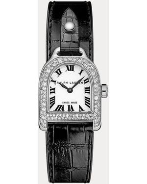 Ralph Lauren Mini Steel And Diamond - Black
