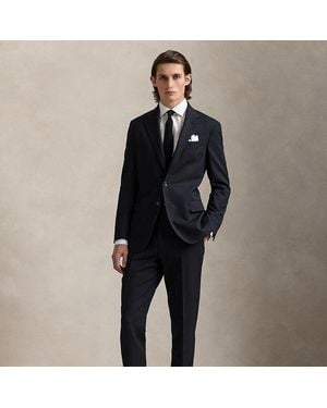 Polo Ralph Lauren Tailored-Fit Polo-Nadelstreifenanzug - Schwarz