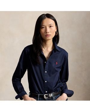 Polo Ralph Lauren Classic Fit Cotton Twill Shirt - Blue