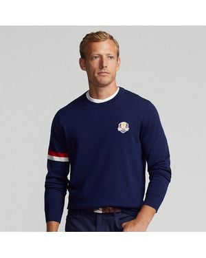 Ralph Lauren Maglia in lana divisa U.S. Ryder Cup - Blu