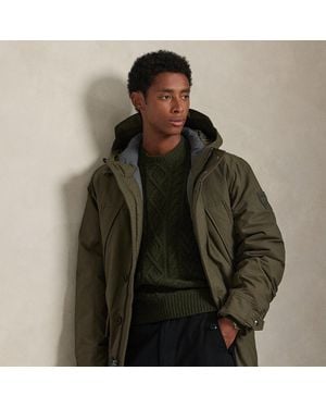 Ralph Lauren Hooded Down Parka - Natural