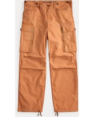 RRL Ranger Poplin Cargo Trouser - Orange