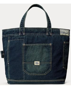 RRL Canvas Tote - Blue