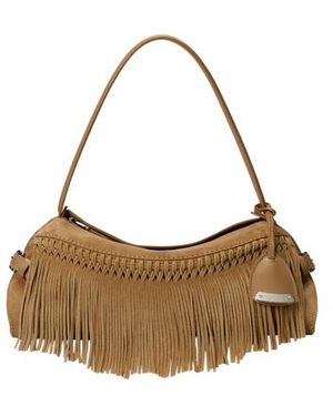 Ralph Lauren Borsa a spalla Ralph Lauren piccola in vitello - Marrone