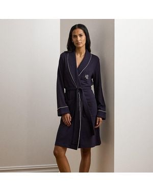 Ralph Lauren Vestaglia sciallata e trapuntata - Blu