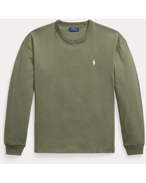 Polo Ralph Lauren Relaxed Fit Jersey Long-Sleeve T-Shirt - Green