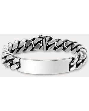 Ralph Lauren Ralph Lauren Sterling Id Bracelet - White