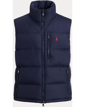 Polo Ralph Lauren Le Gilet Sans Manches Gorham En Duvet - Bleu