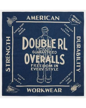 RRL Bandana À Motif En Coton - Bleu