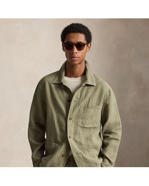 Polo Ralph Lauren Giacca funzionale in lino - Verde