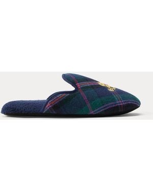 Ralph Lauren Zapatillas De Sarga Con Logotipo - Azul