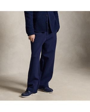 Polo Ralph Lauren Relaxed Fit Double-Knit Tracksuit Bottom - Blue