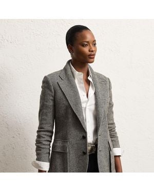 Ralph Lauren Der Tweed-Blazer - Grau