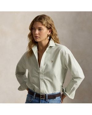 Polo Ralph Lauren Relaxed Fit Cotton Oxford Shirt - Green