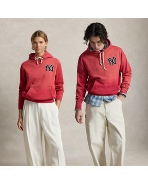 Polo Ralph Lauren Polo Ralph Lauren Lauren Yankees Hoodie - Red