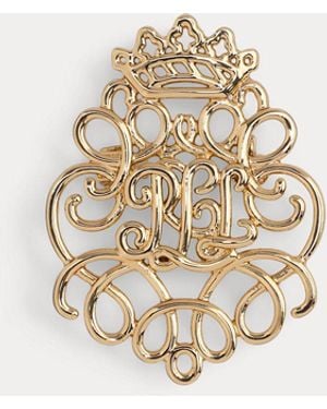 Ralph Lauren Ralph Lauren -Plated Logo Pin - Metallic
