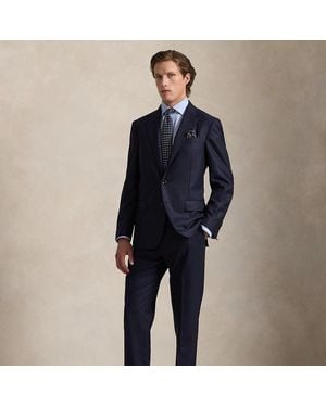 Polo Ralph Lauren Polo Tailored Herringbone Wool Suit - Blue