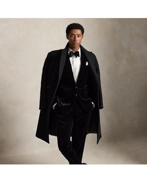 Polo Ralph Lauren Velvet Suit Trouser - Black
