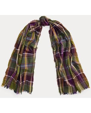 スカーフ LAUREN RALPH LAUREN STRP W LG W SCARF OBLONG (53300) 00000000_zi_0a1bb057-a13c-460b