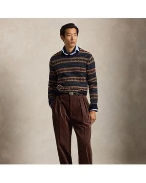 Polo Ralph Lauren Heyworth Corduroy Suit Trousers - Black