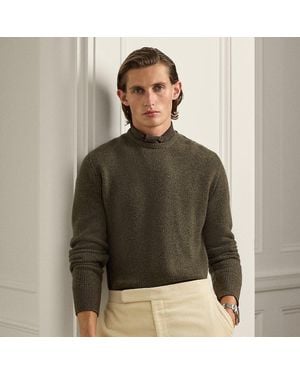 Ralph Lauren Kaschmirpullover Mit Pfauenaugenmuster - Grün