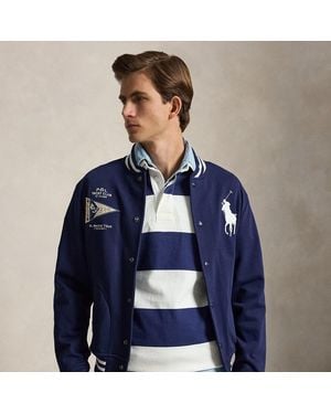 Polo Ralph Lauren Giacca da baseball Big Pony in felpa - Blu
