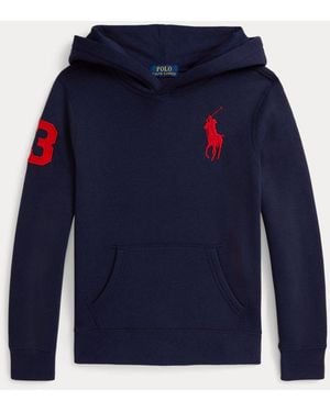 Polo Ralph Lauren Ralph Lauren Boy's Big Pony Fleece Hoodie - Blue