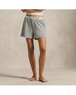 Polo Ralph Lauren Waffle-Knit Boxer - Grey