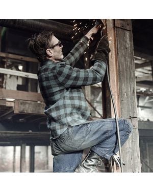 RRL Pantaloni a pannelli Engineer-Fit - Grigio