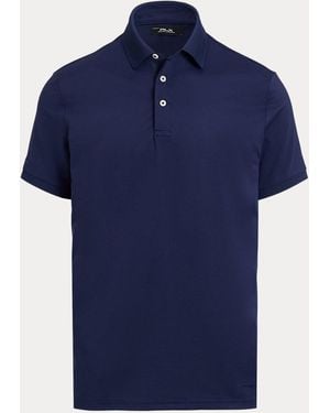 Ralph Lauren Tailored Fit Performance Polo Shirt - Blue