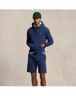 Ralph Lauren Short En Molleton Bouclé 16,5 Cm - Bleu