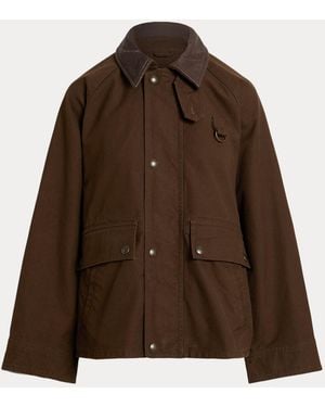 Polo Ralph Lauren Utility-Jacke Aus Baumwolle - Braun